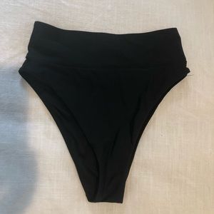 AERIE HIGH CUT CHEEKY BIKINI BOTTOM